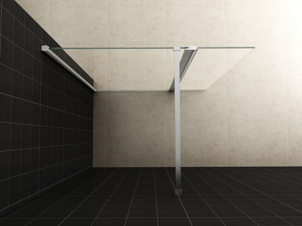 Mueller Augsburg draaibare douchewand 30x200cm Anti-kalk