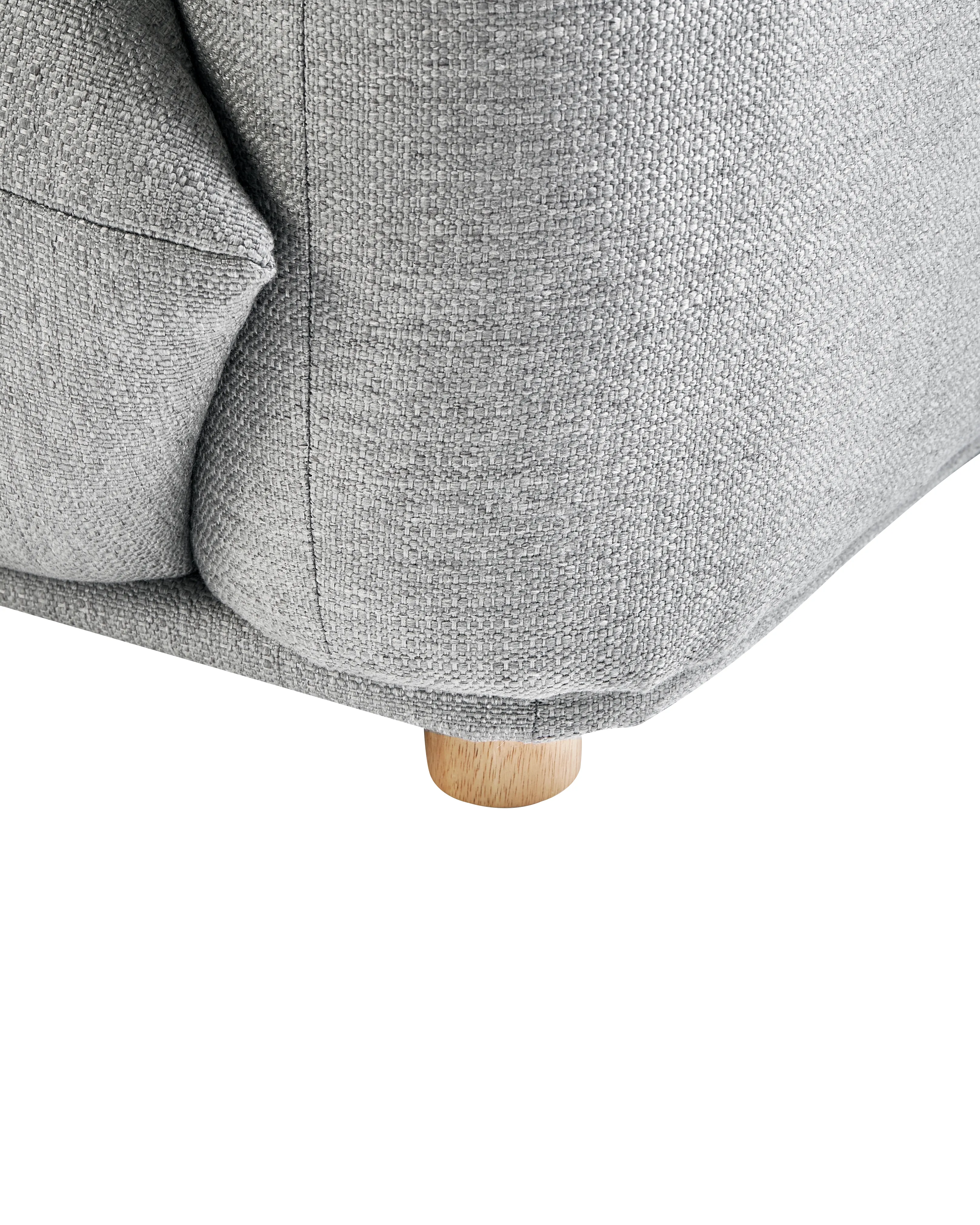 Fauteuil LUVOS Stof Lichtgrijs