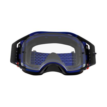 Masque cross Oakley AIRBRAKE MX MOTO BLUE ECRAN CLAIR 2024 - Bleu