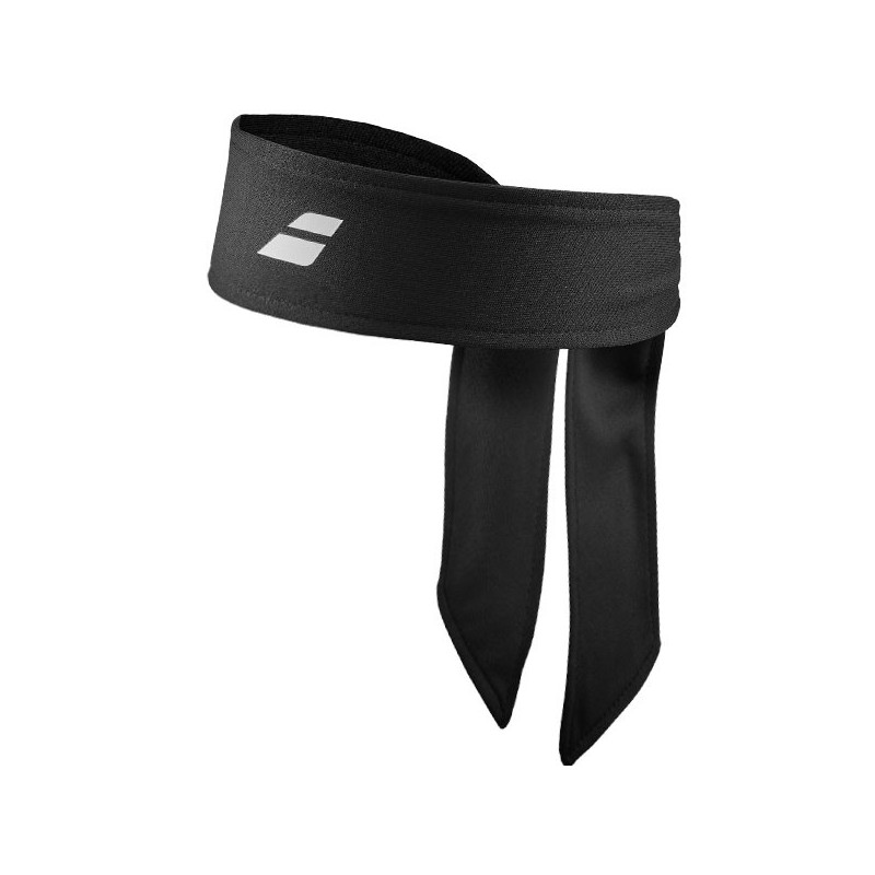 Bandeau Babolat Tie Headband blanc ou noir