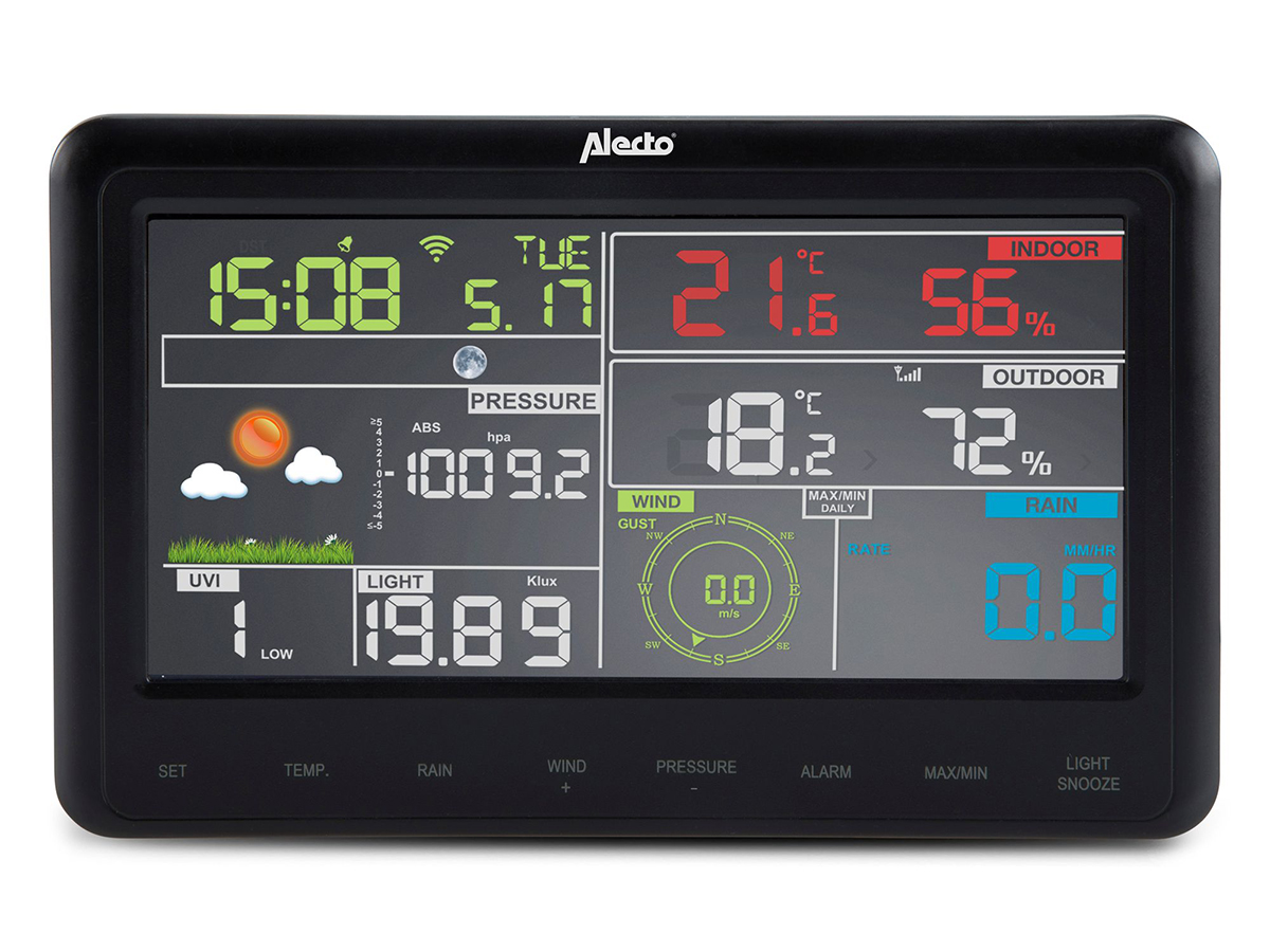 Alecto ws-5500 professioneel weerstation