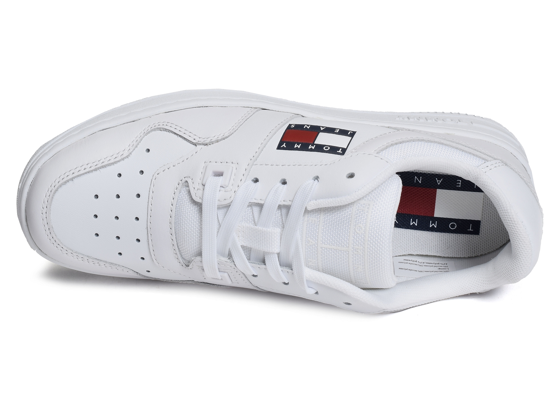 Tommy jeans retro basket wmn 1723 blanc