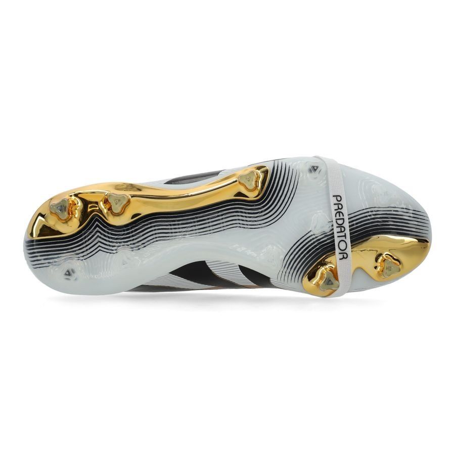 adidas Predator Elite Fold-over Tongue FG Teamgeist - Blanc/Noir/Doré ÉDITION LIMITÉE