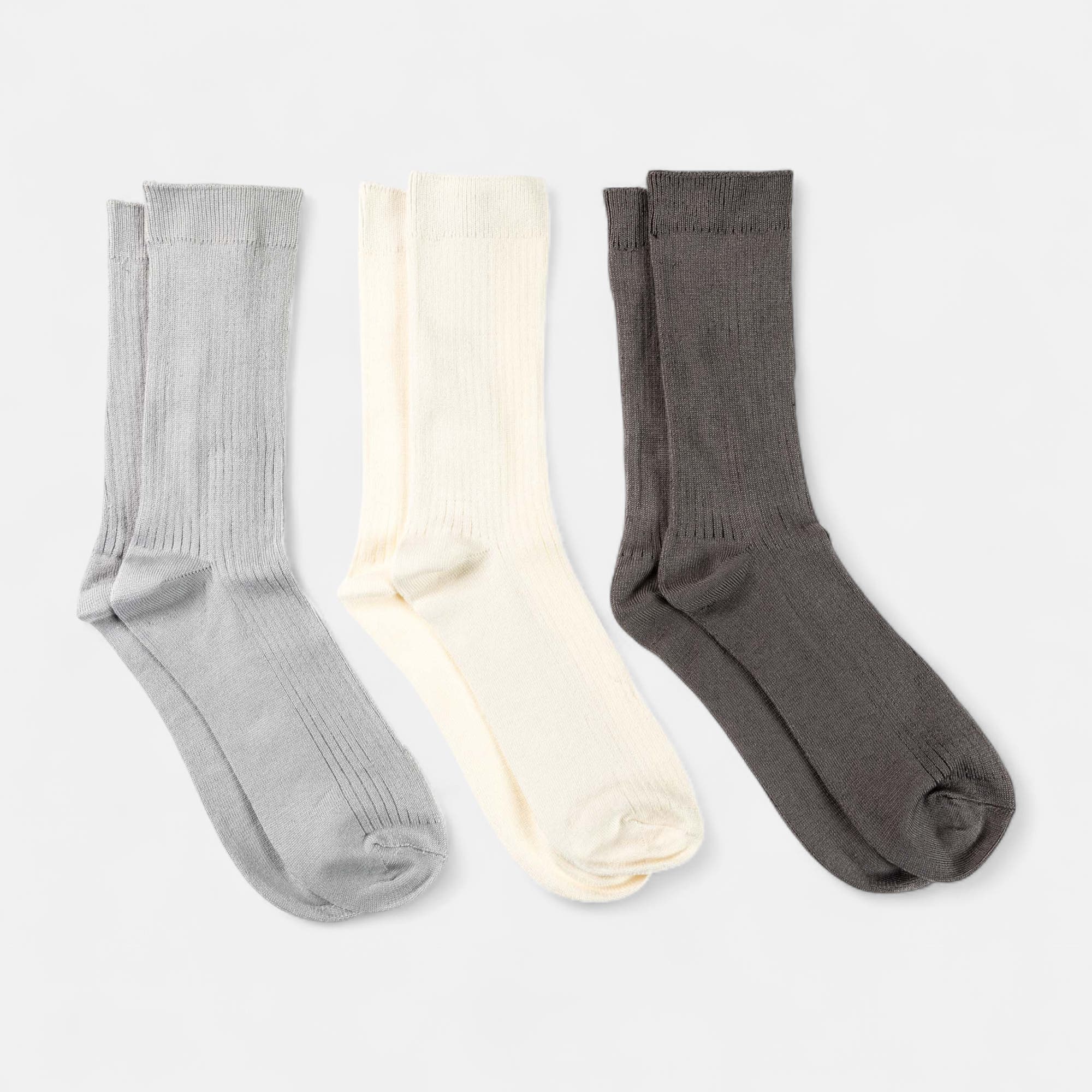 Chaussettes Femme gris