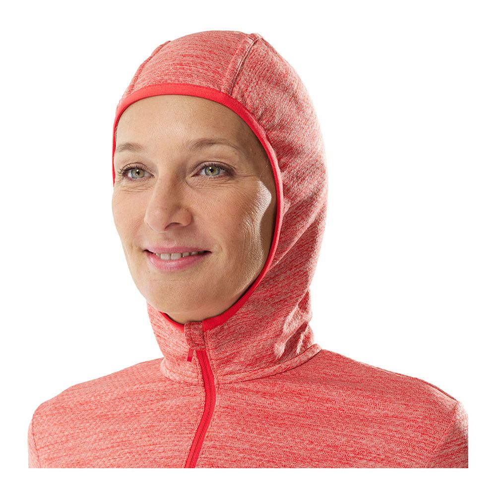 Lafuma SKIM SHIELD HOODIE W - Polaire Femme scarlet pink