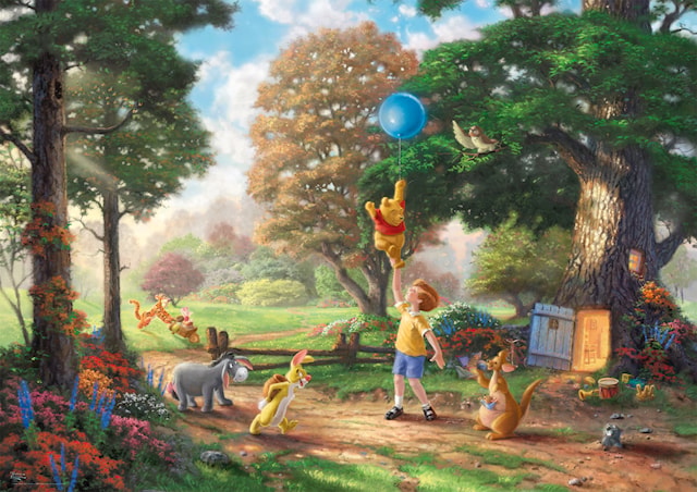 Puslespill Disney Winnie Pooh II 6000 brikker, Schmidt