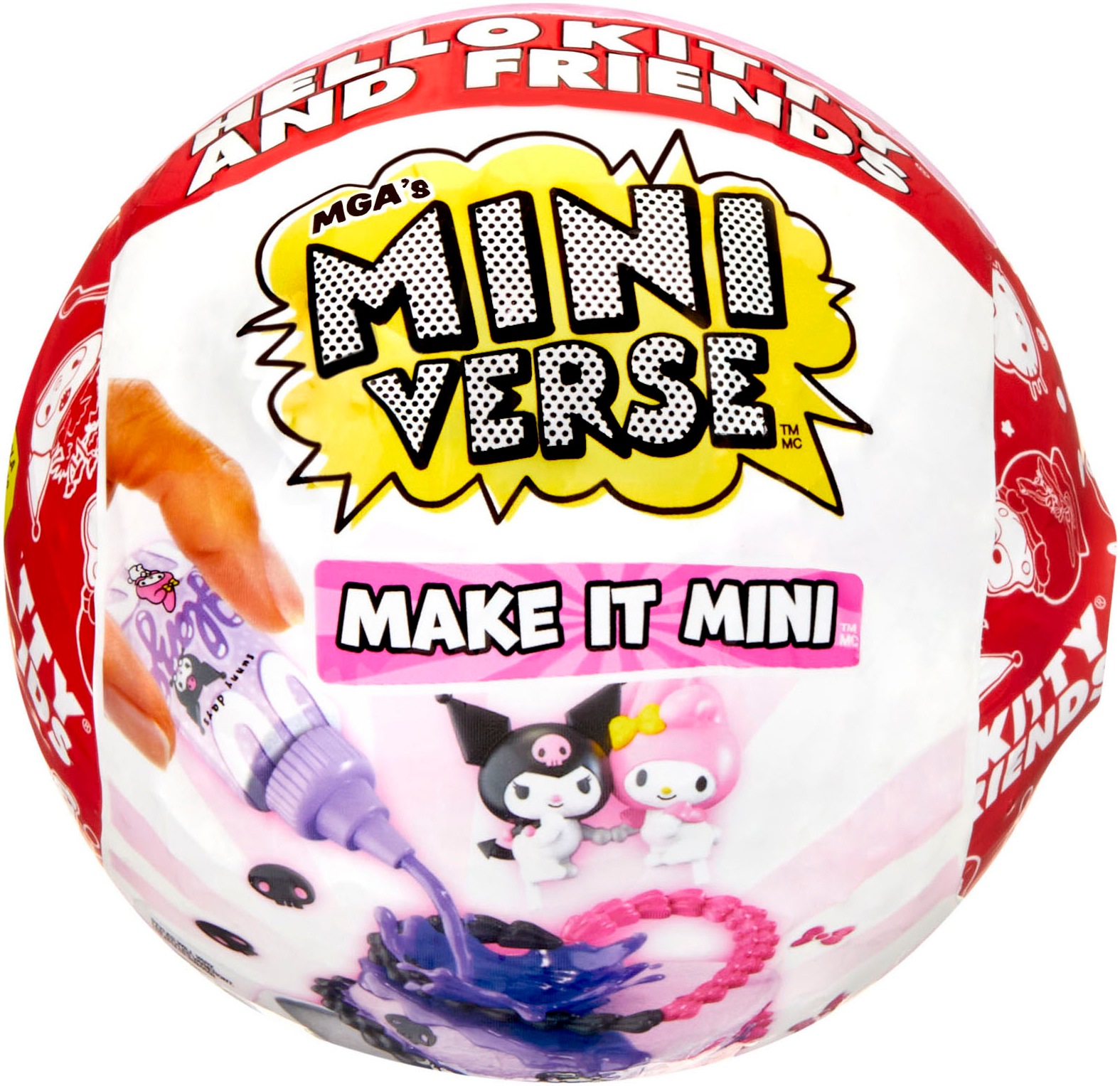 MGA ENTERTAINMENT Kreativset »MGA's Miniverse - Make It Mini SANRIO Series 2 Asst« Lieferung erfolgt sortiert