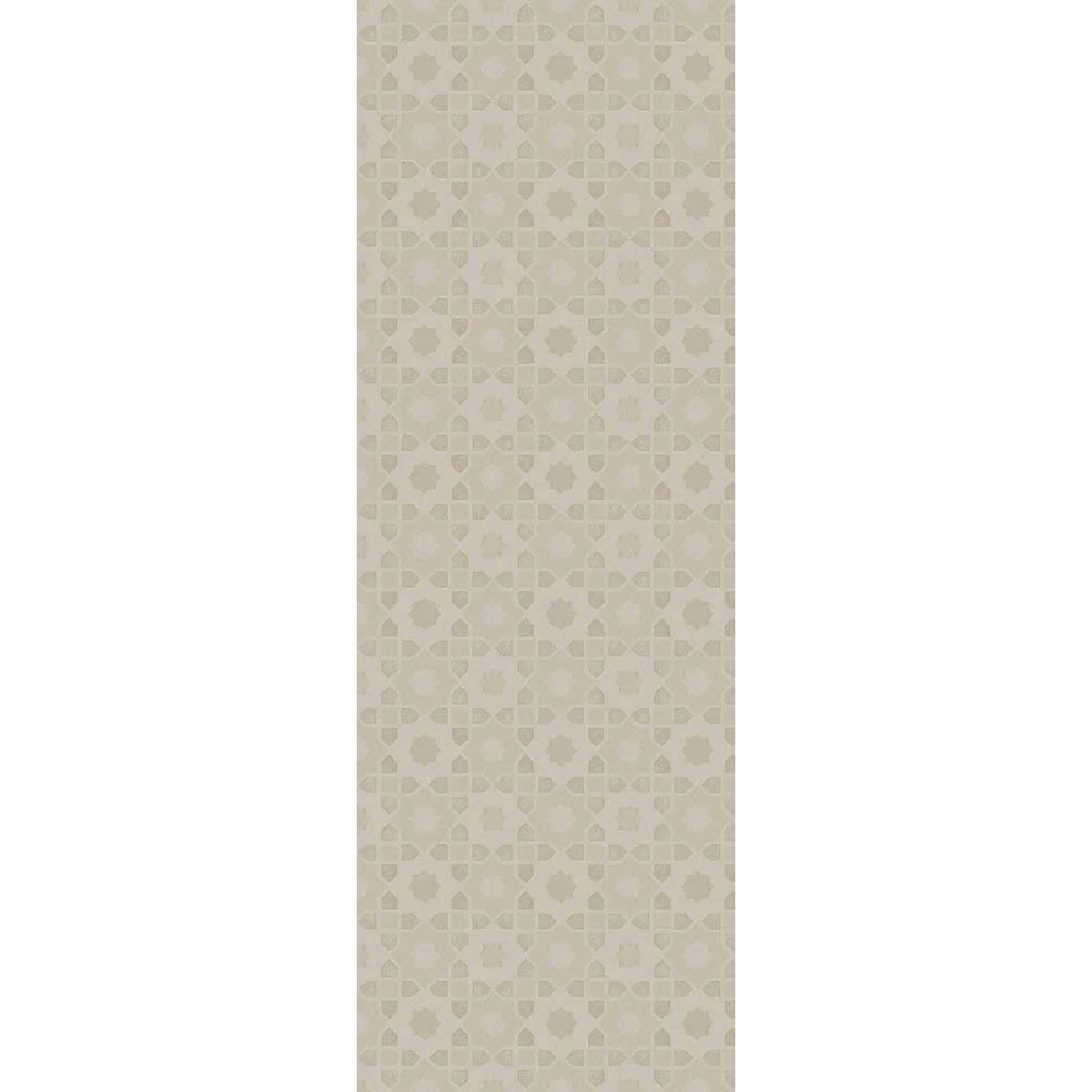 Chemin de table pur coton beige 155X55 Garnier Thiebaut