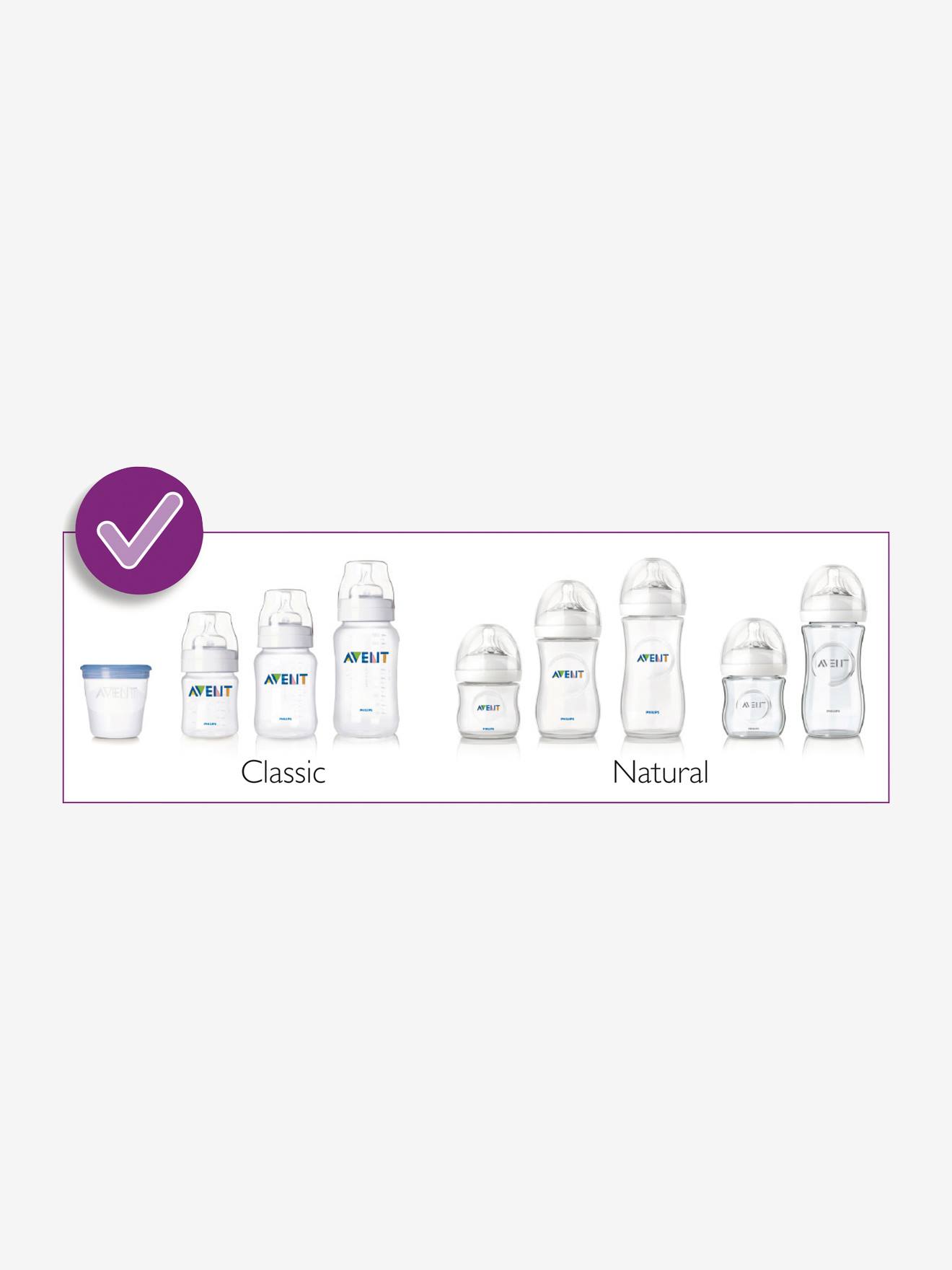 Esterilizador a vapor para micro-ondas Philips AVENT, branco médio, superfície lisa