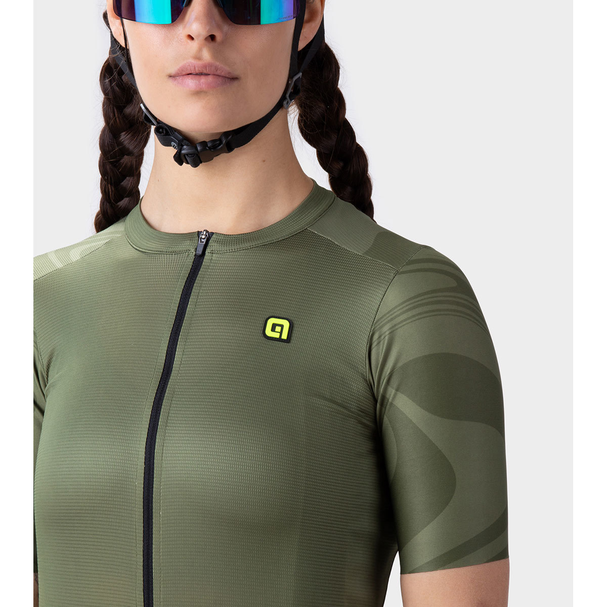 Ale R-EV1 Artika Fietsshirt Korte Mouwen Groen Dames