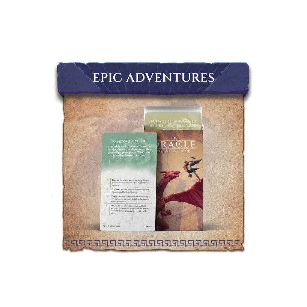 Oracle Story Generator Box