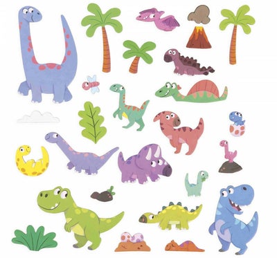 Janod Magneti'Stories Magnetsett Dinosaurer 30 Stk