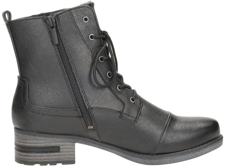 Mustang Veterschoenen Hoog zwart