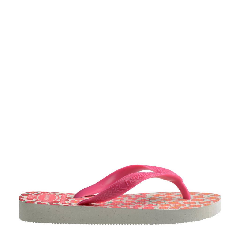 Havaianas Kids Floresteenslippers roze