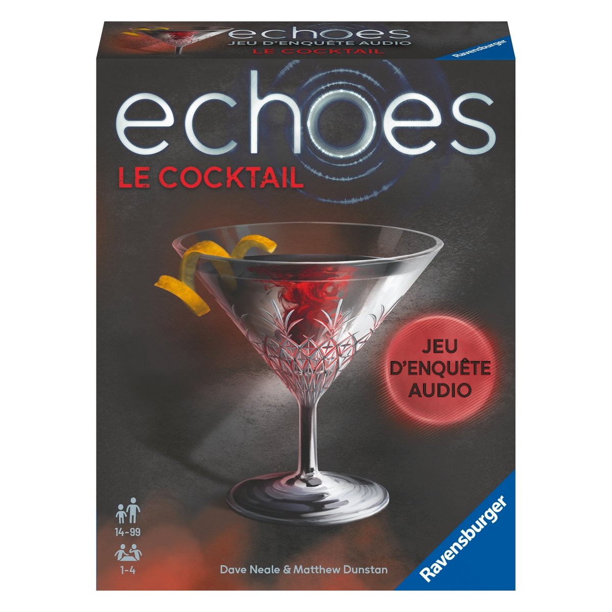 Jeu d'enquête audio Echoes Le cocktail