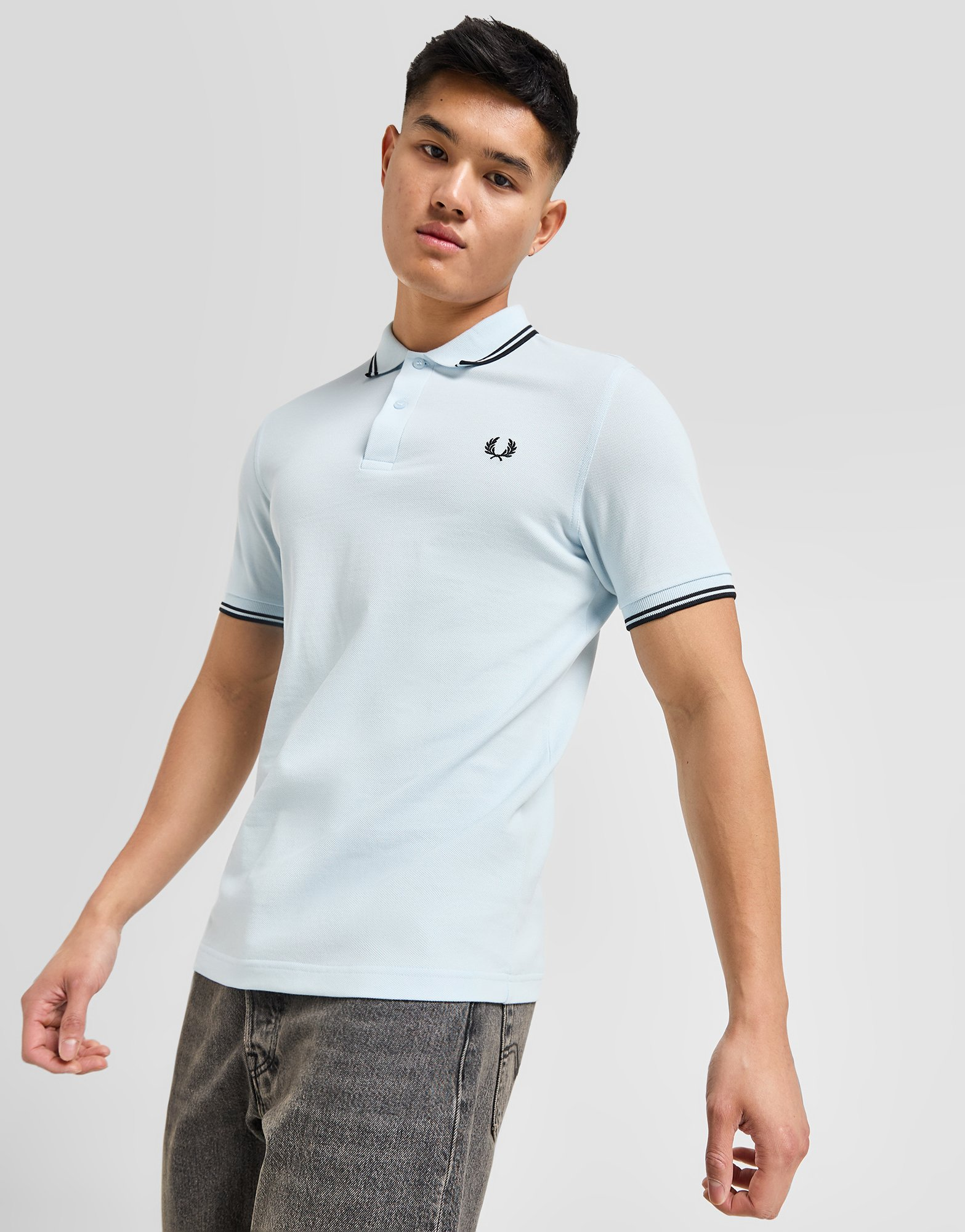 Fred Perry Polo Double Liseré Homme