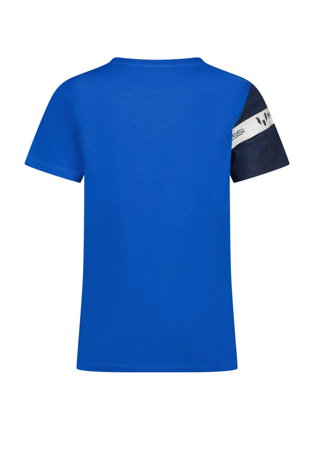 Messi T-shirt Sky met printopdruk hardblauw