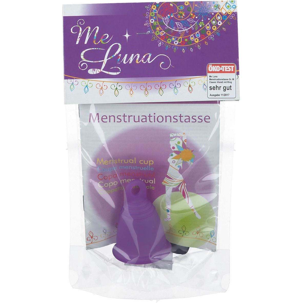 Me luna® Menstruationstasse Größe M