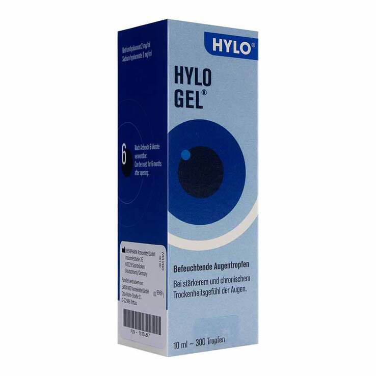 Hylo-Gel Augentropfen, 10 ml