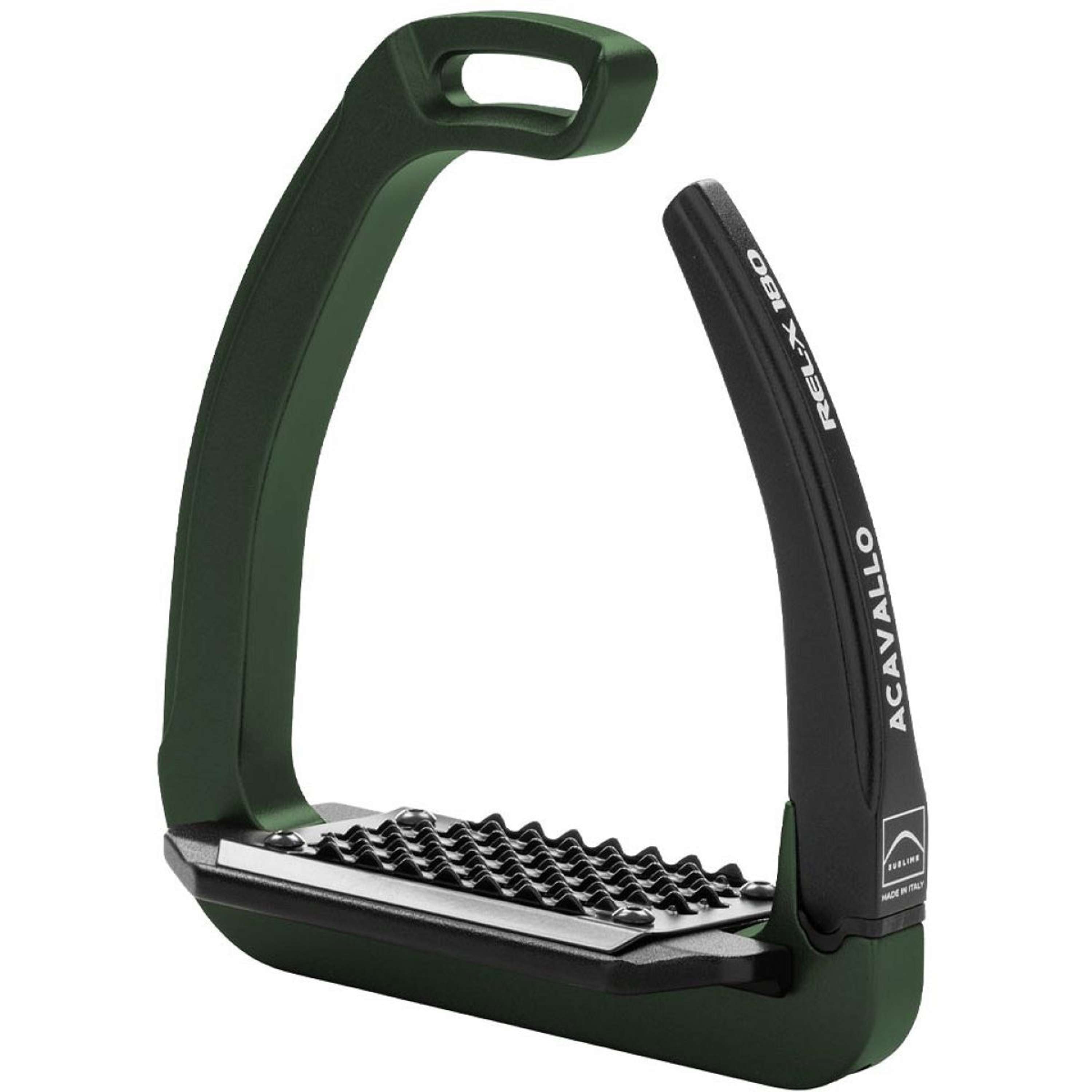 Acavallo Stijgbeugels REL-X 180 Hunter groen/Zwart