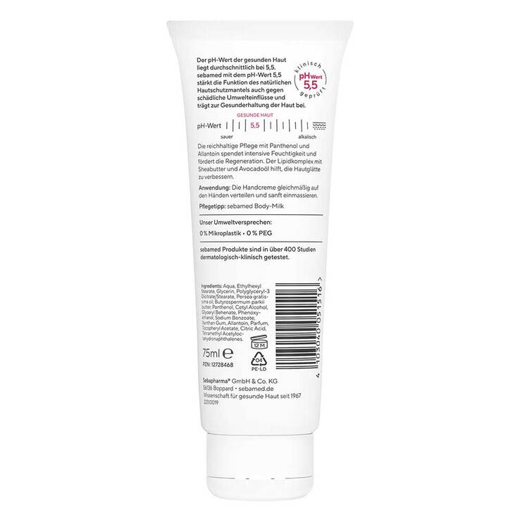Sebamed Intensive Handcreme Panthenol-Complex, 75 ml
