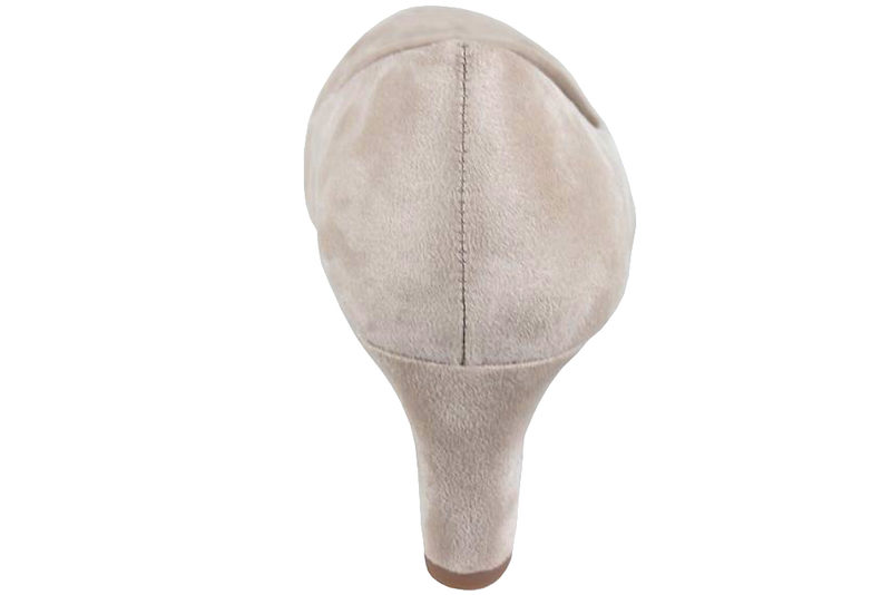 TAMARIS IVORY PUMPS I VELOUR