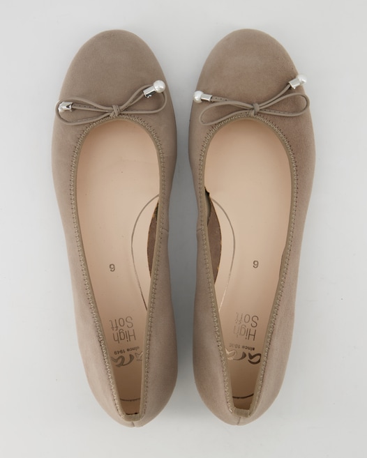 Ara Sardina-Highsoft Slipper in Beige