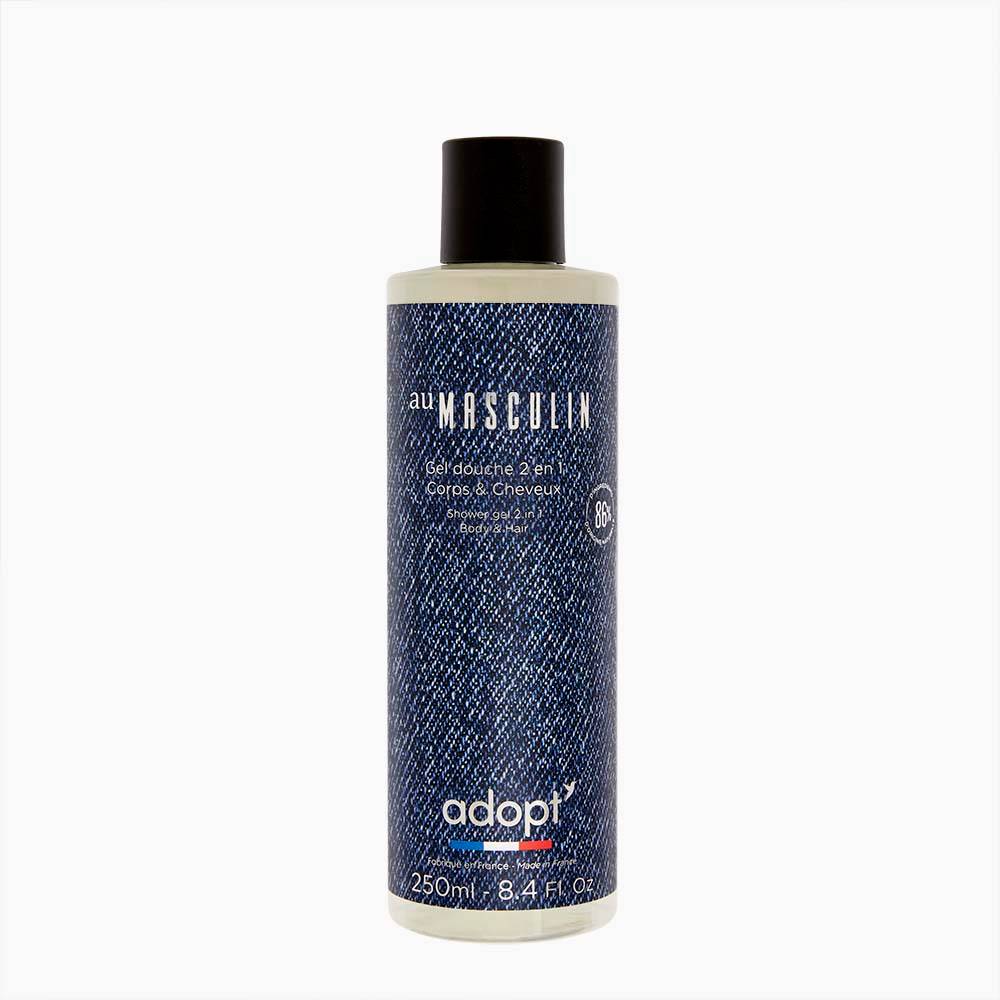 Au Masculin Gel douche 2 en 1 Corps et Cheveux