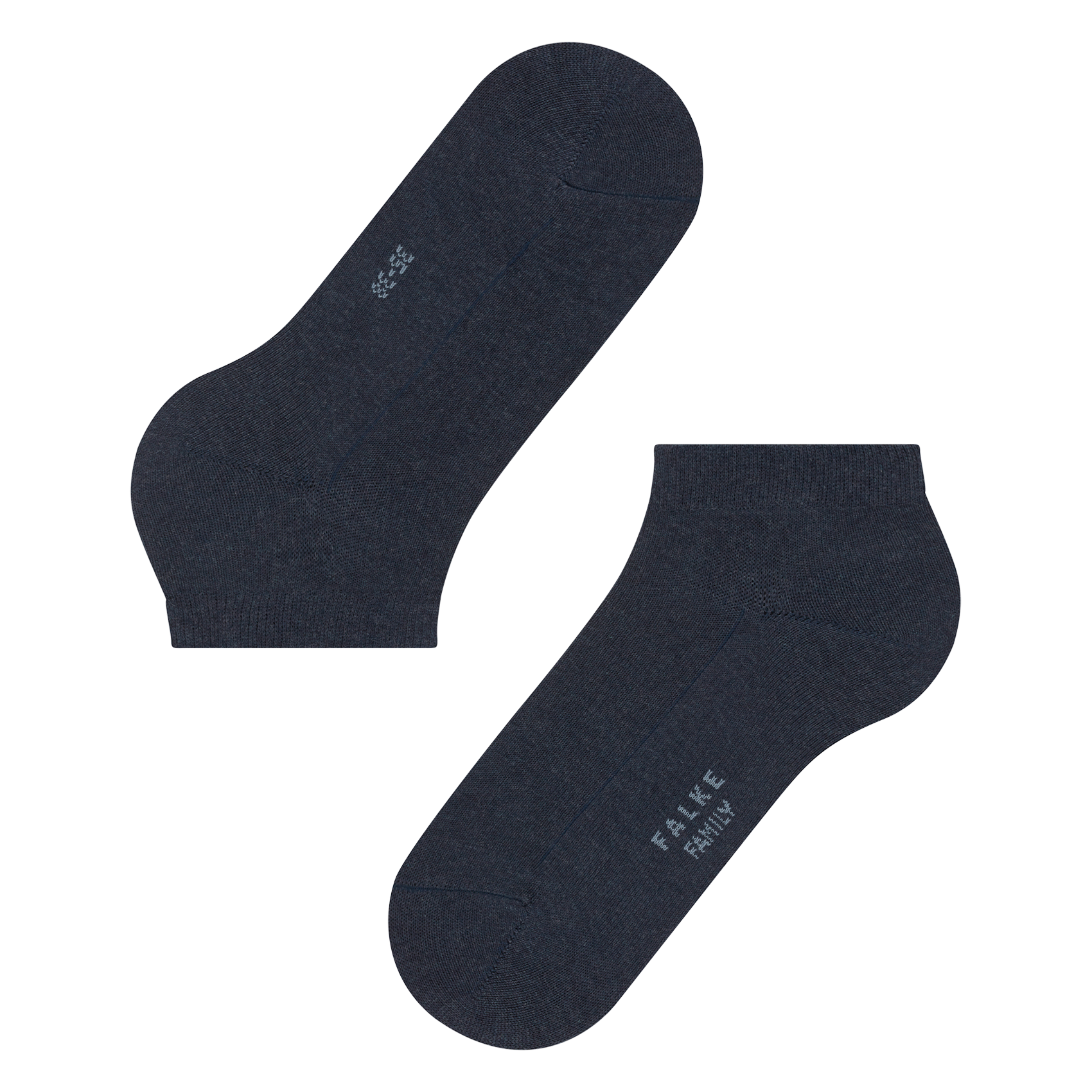 FAMILY SN - Chaussettes basses en coton mélangé | Bleu