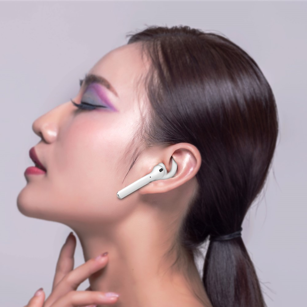 AirPods (3. Generation) / Eartips Silikon Ohrbügel Haken Halterung - Weiss