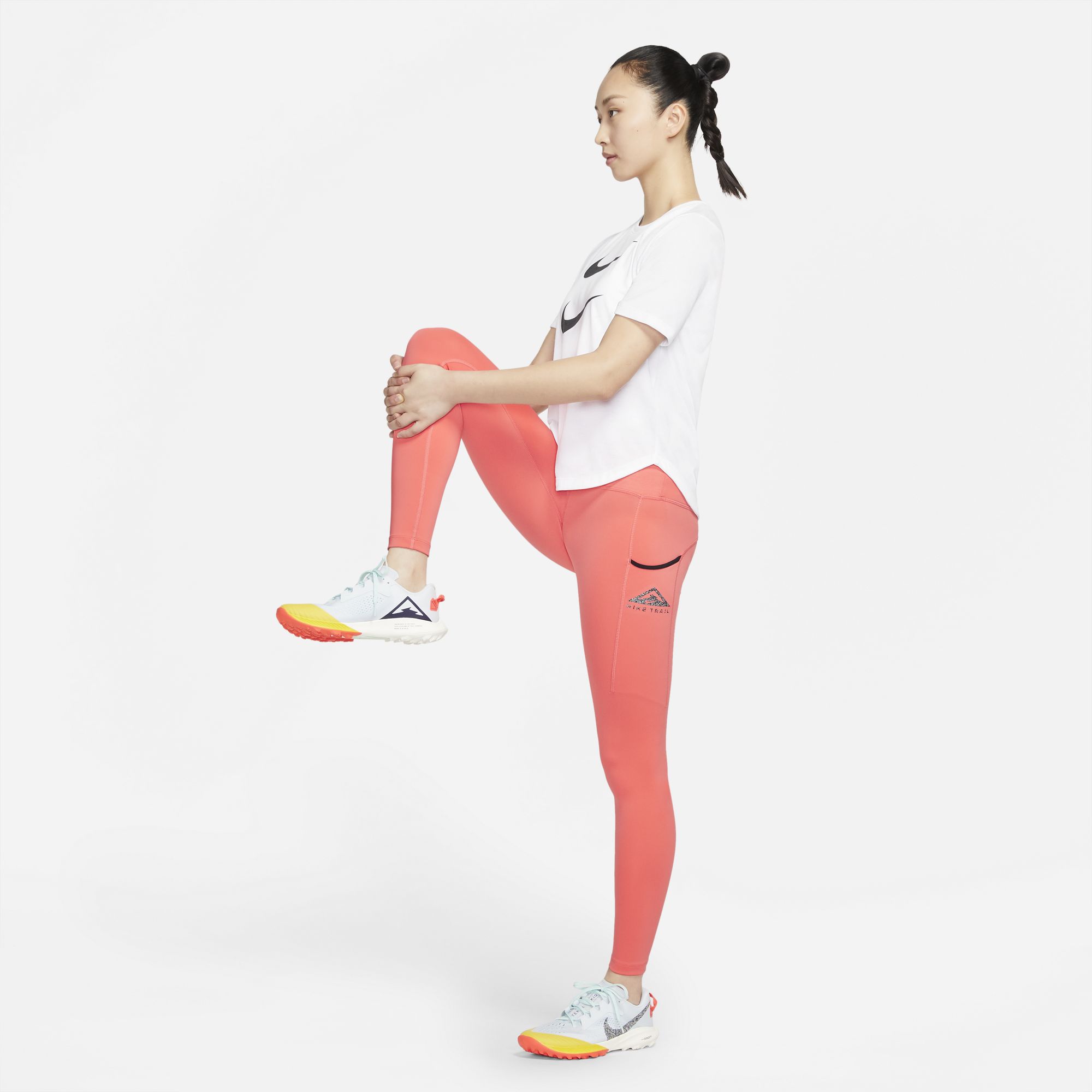 Nike Epic Luxe Trail Running Tights Dame Magic Ember/Reflective Silver