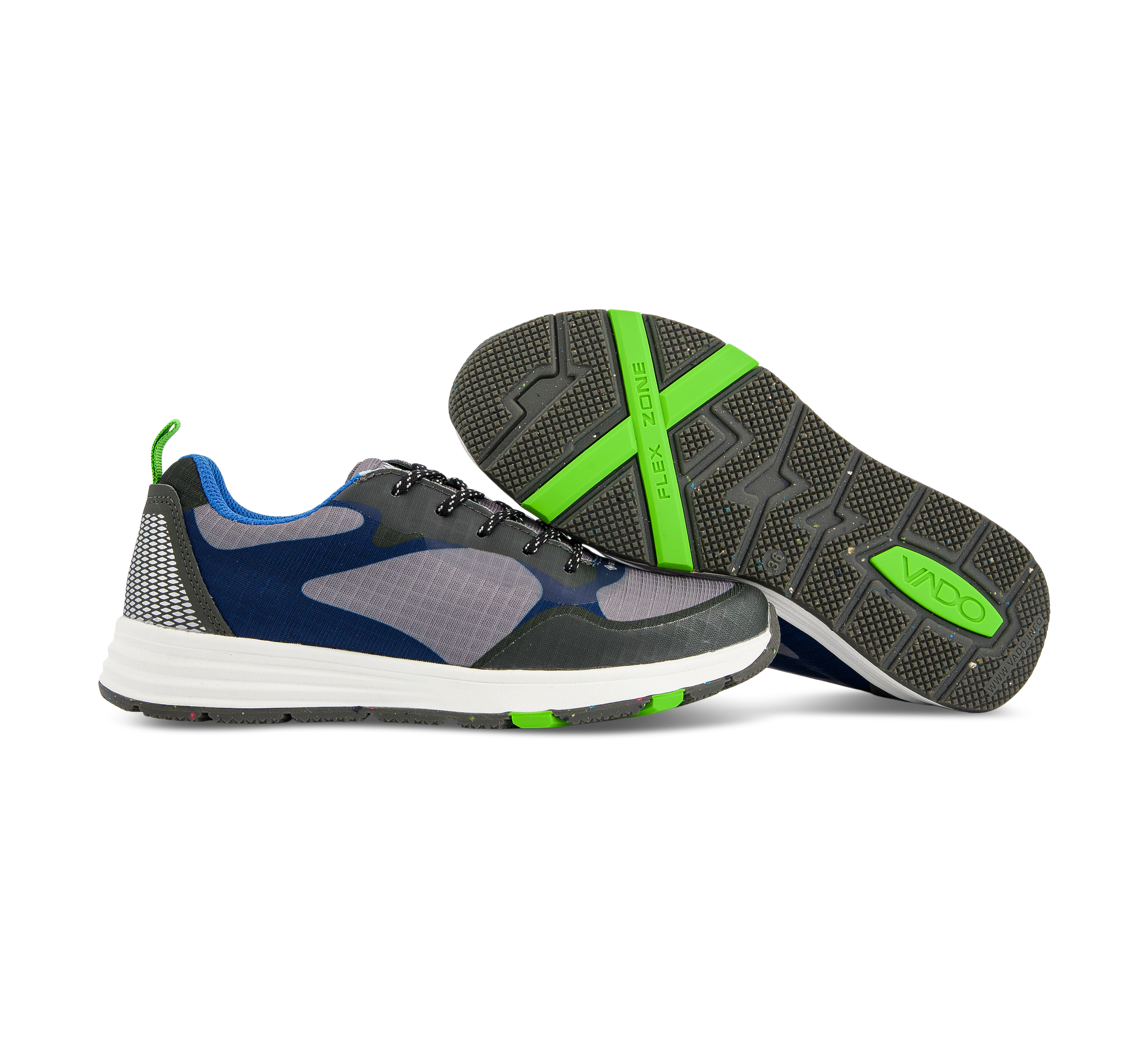 Vado Smile Low Lace Gtx - Schnürschuhe blau