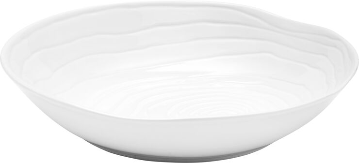 Pillivuyt Boulogne salat-/pastatallerken dyb 23 cm Hvid
