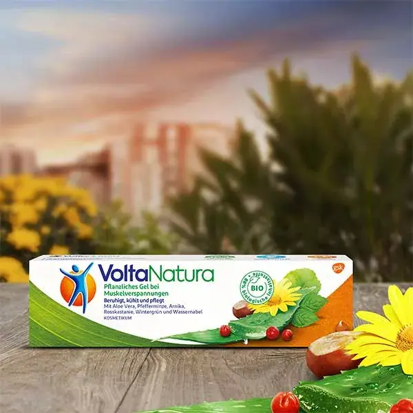 Gel de Massagem Orgânico Voltanatura 50ml