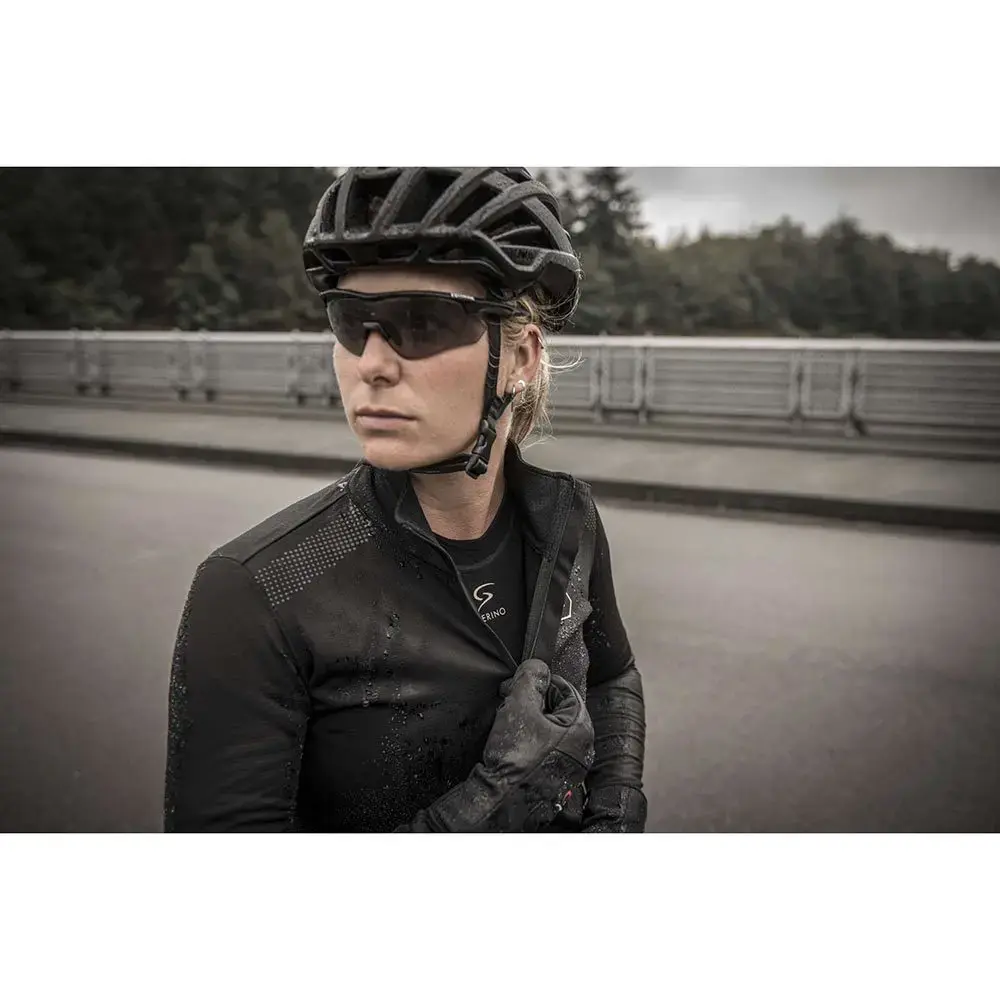 FUTURUM 4 SEASONS Warm Merino Thermoshirt Lange Mouwen Zwart Dames