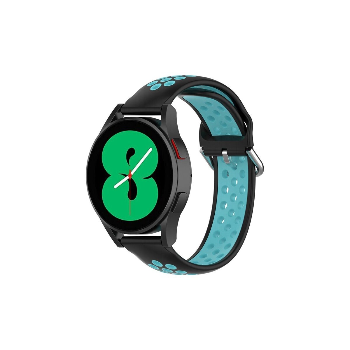 EBN Sport armbånd Samsung Galaxy Watch 4 40mm - Svart/ Turkis