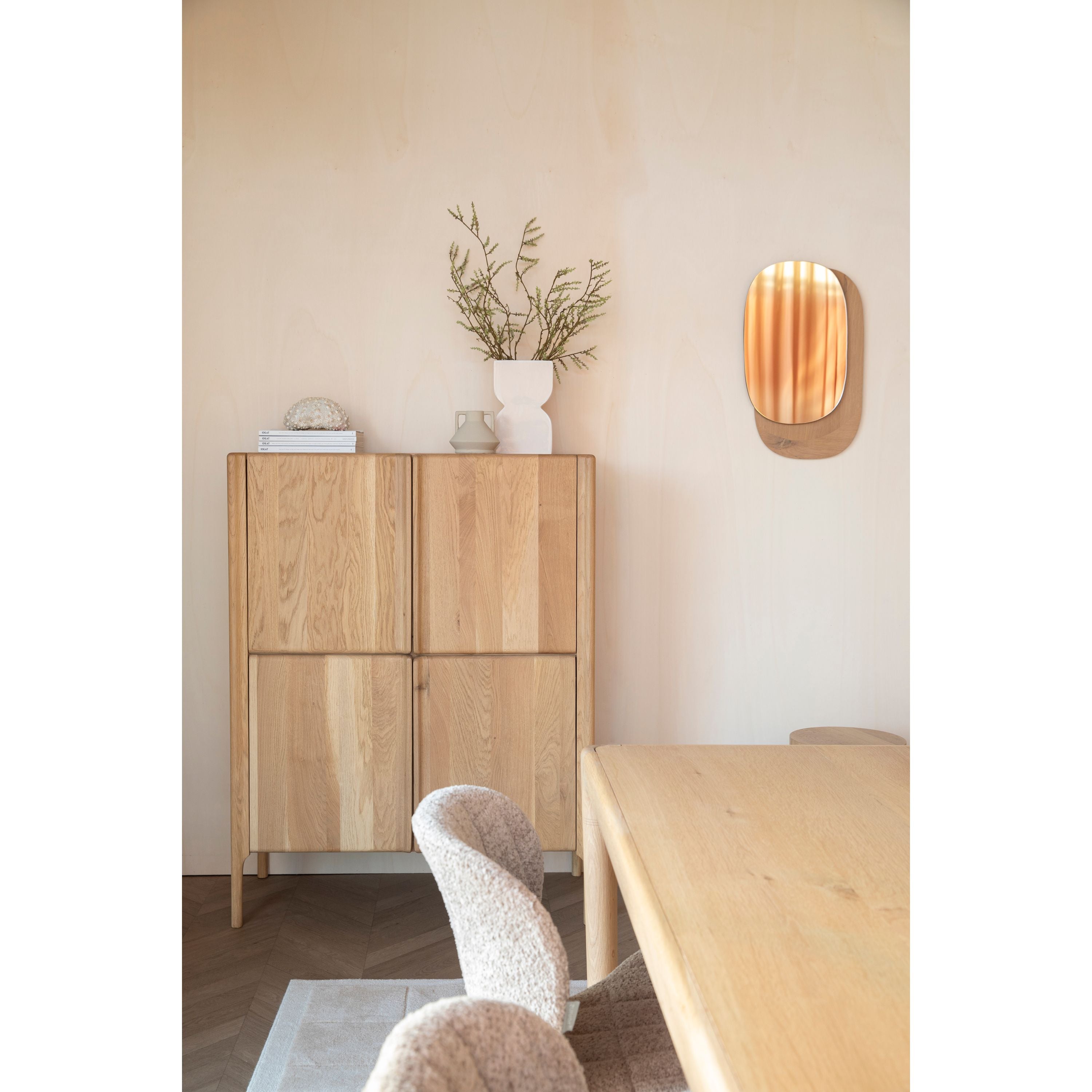 Zuiver Ember Dressoir Hoog - Naturel