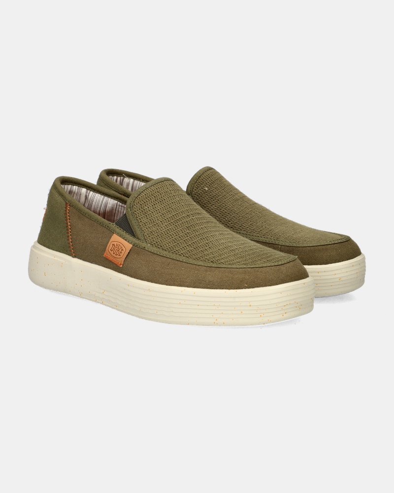 Hey Dude Sunapee Instapschoenen  - groen