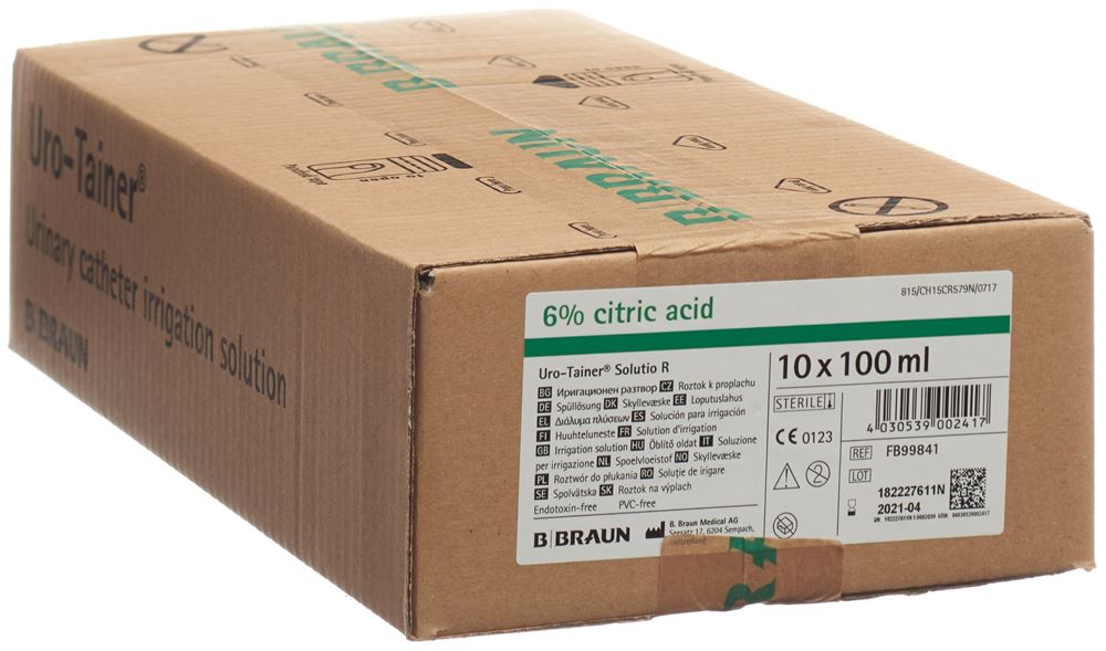 Uro-Tainer Solutio R Spül Lös Btl 100 ml