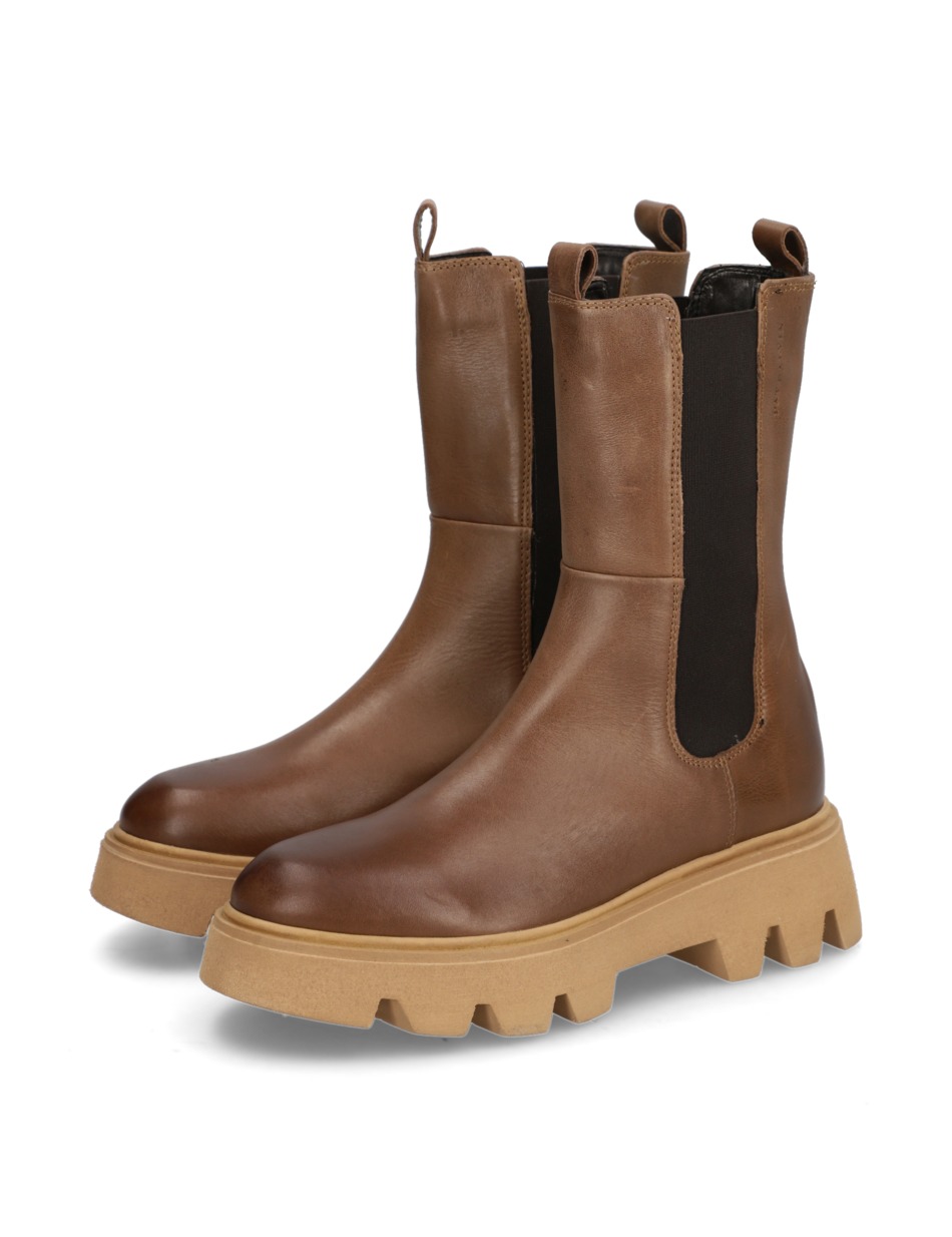 Glattleder Chelsea Boot