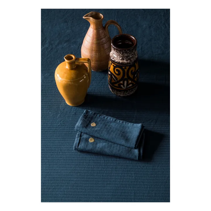 La cerise sur le gâteau Serviette de table - Set de 2 | Gris ardoise