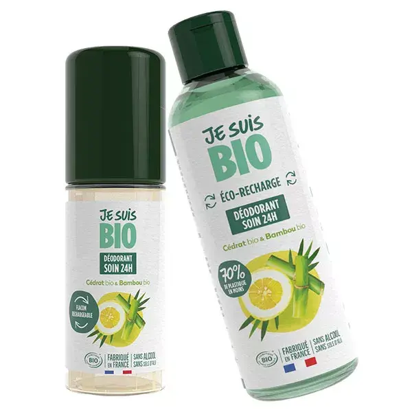 I Am Organic Desodorante Roll-On 24h Citron & Bamboo 50ml