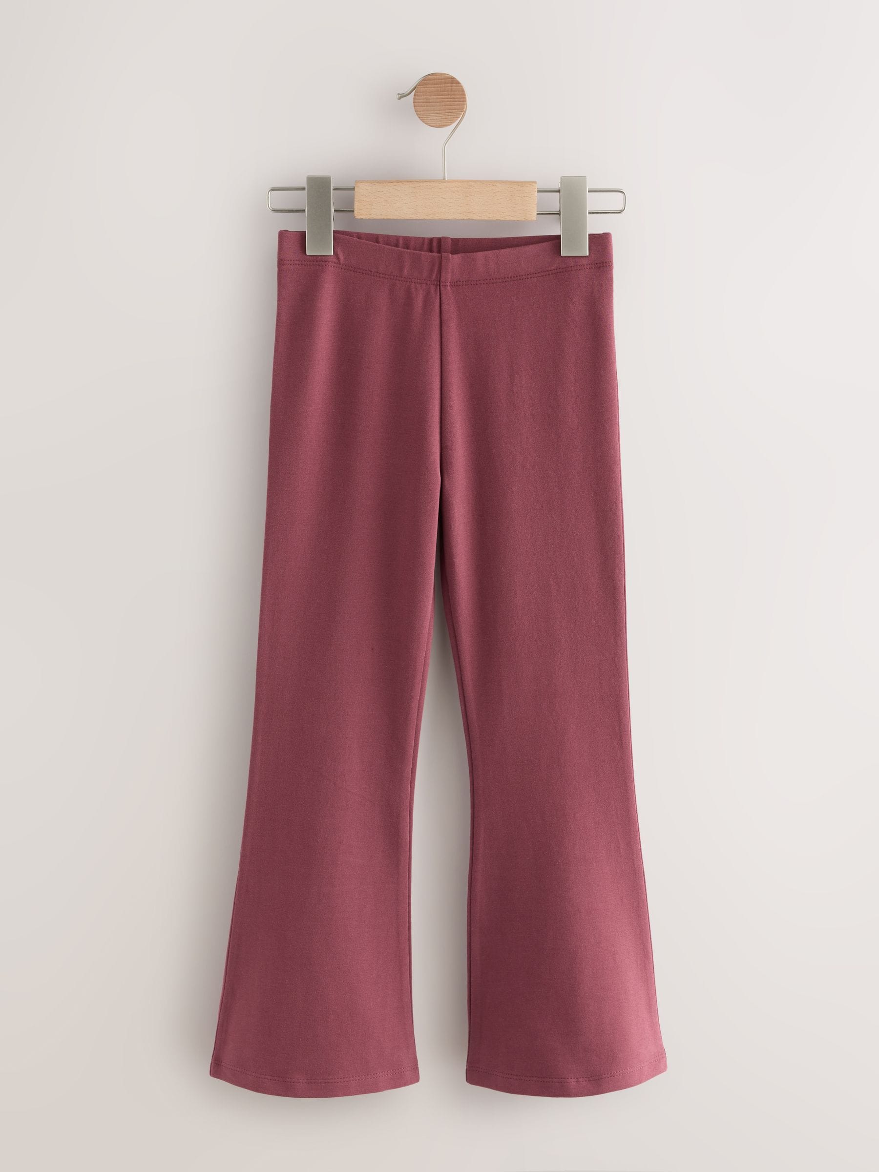 Dierenprint/Rood - Uitlopende legging (3-16jr)