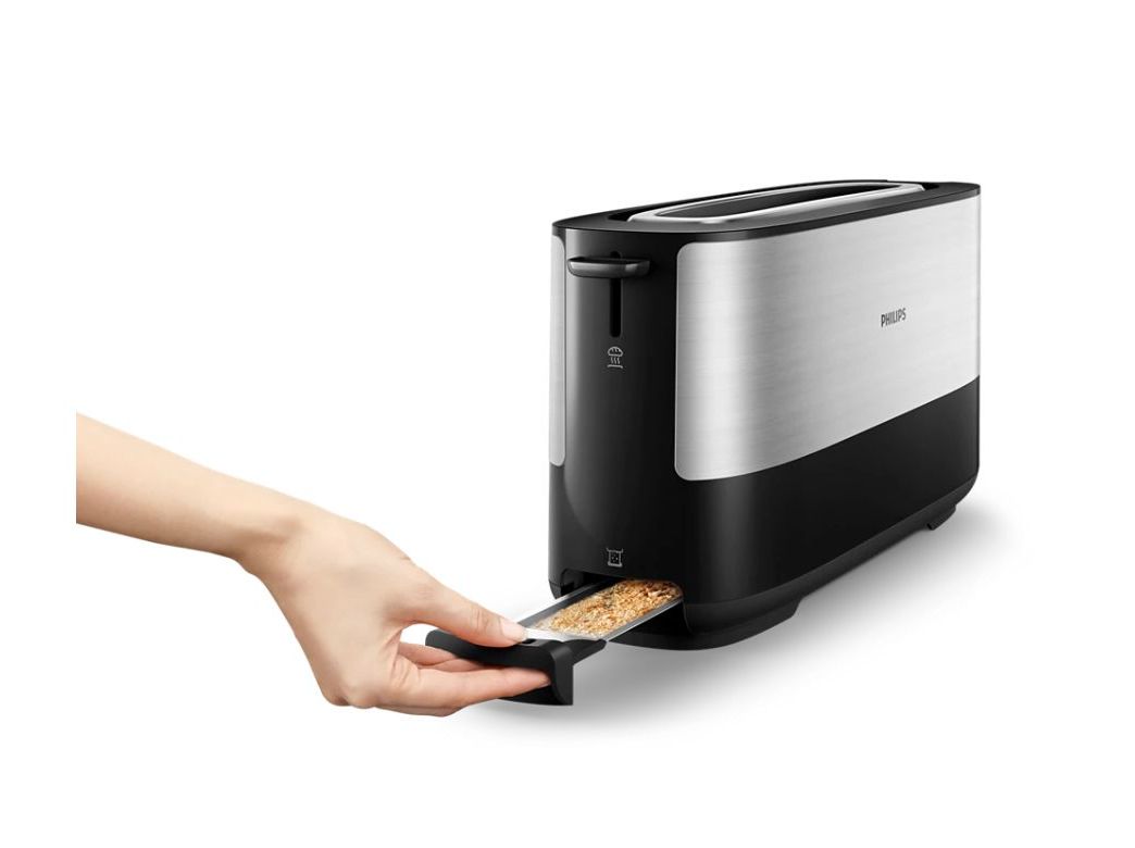 TORRADEIRA 1 FENDA PHILIPS HD2692/90 INOX 950W