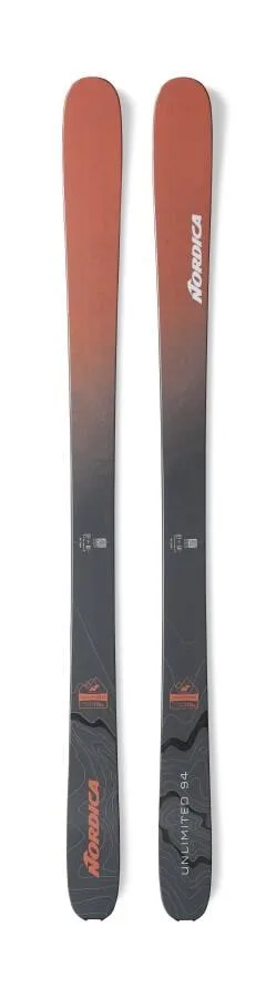 Nordica Unlimited 94 (Flat) Rød/grå