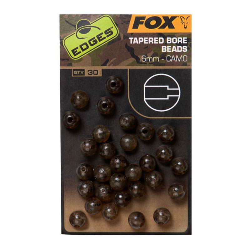 Perle Fox Edges Camo Tapered Bore Bead