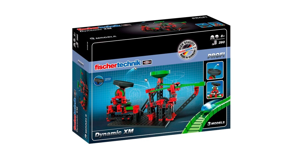fischertechnikMarble runs - Dynamic XM Kogelbaan  (544618)