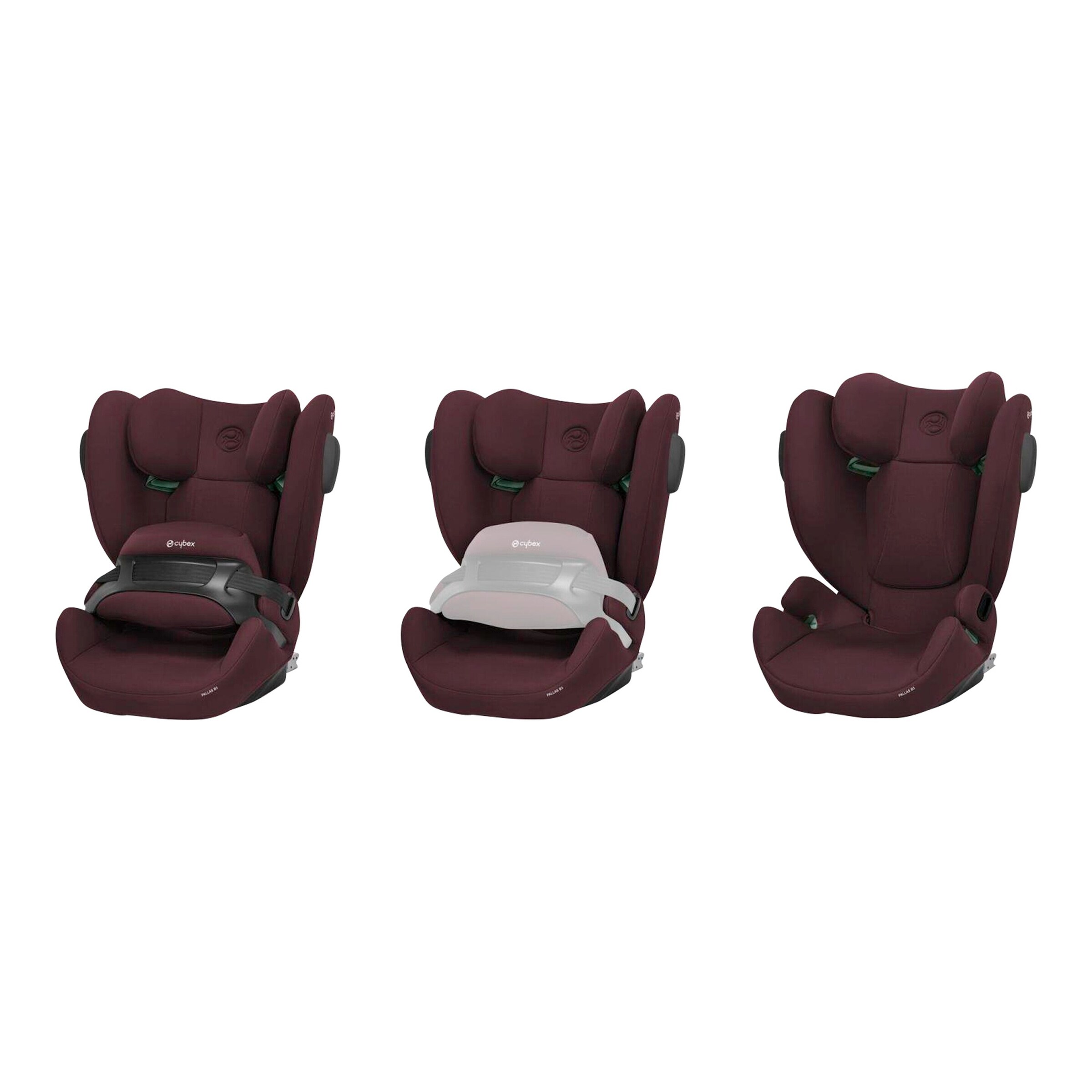 Cybex - SILVER Kindersitz Pallas B3 i-Size rumba red