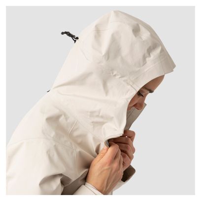Veste Imperméable Femme Salewa Puez Gore-Tex Paclite Beige
