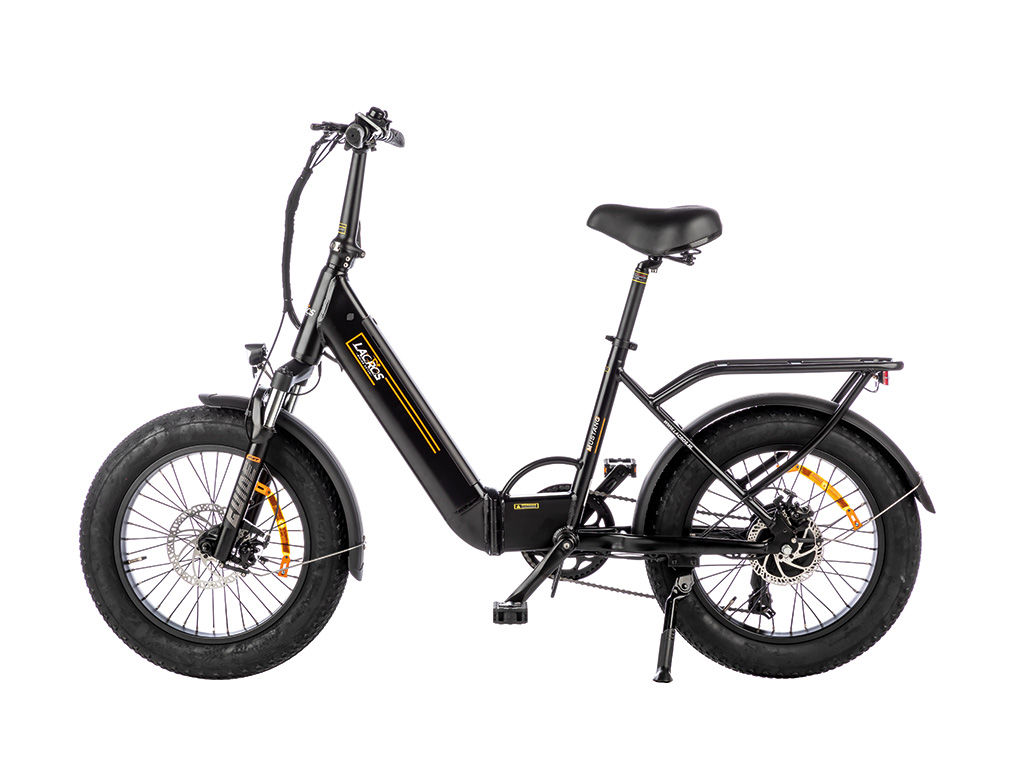 Lacros Mustang M250 elektrisch opvouwbare Fatbike - Black